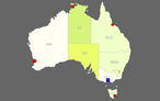 Interactive Map of Australia