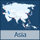 Interactive Asia Map