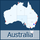 Mapa interativo da Austrália