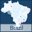 Mapa interativo do Brasil