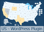 Interactive Us Map - Wordpress Plugin
