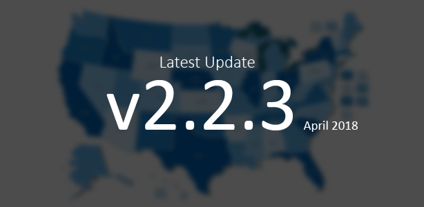 Last Update of the Interactive US Map WordPress Plugin