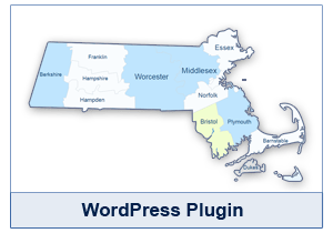Interactive Map of Massachusetts - WordPress Plugin