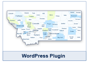 Interactive Map of Montana - WordPress Plugin