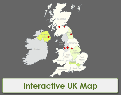 Interactive UK Map