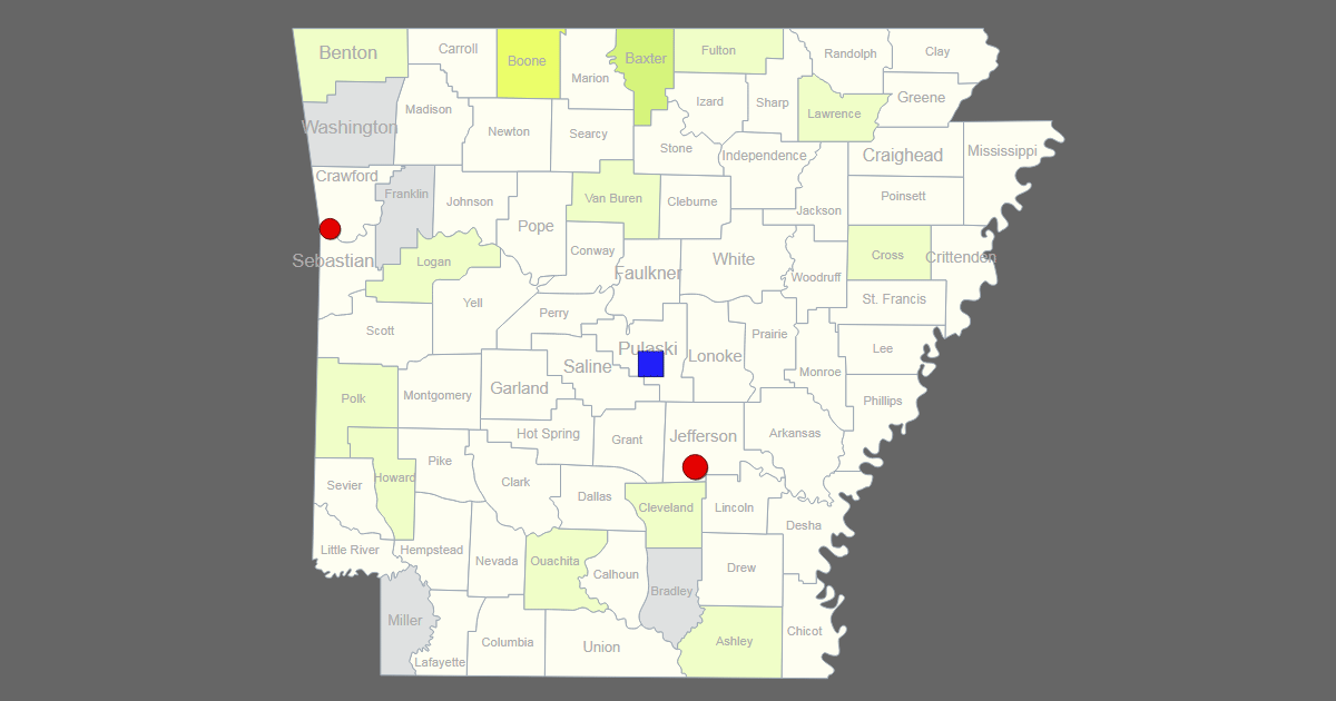 Navigate With Ease: Interactive Maps Of Arkansas Parking Areas