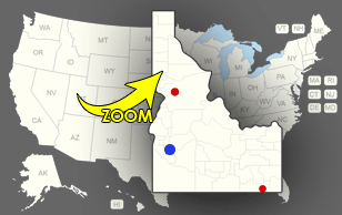 Drilldown US Map