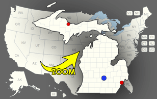 Drilldown US Map