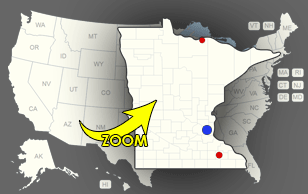 Drilldown US Map