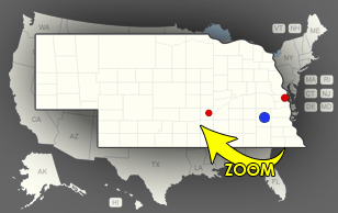 Drilldown US Map