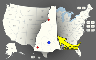 Drilldown US Map