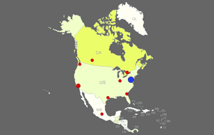 North America Map