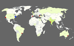 World Map: A clickable map of world countries :-)