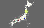 Interactive Map of Japan