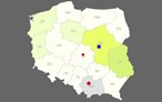 Interactive Map of Poland