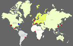 World Map by Continents